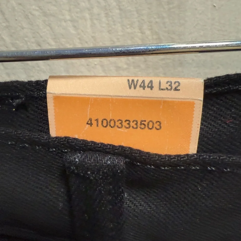 Levi’s 501 black men’s jeans 44x32